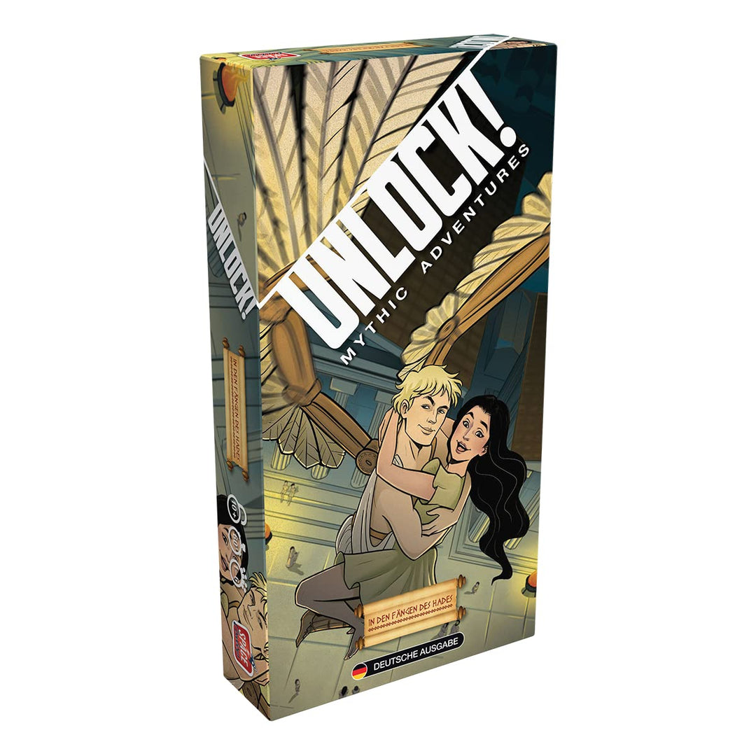 Asmodee, Unlock! – In den Fängen des Hades, Familienspiel, Rätselspiel, 1-6 Spieler, Ab 10+ Jahren,