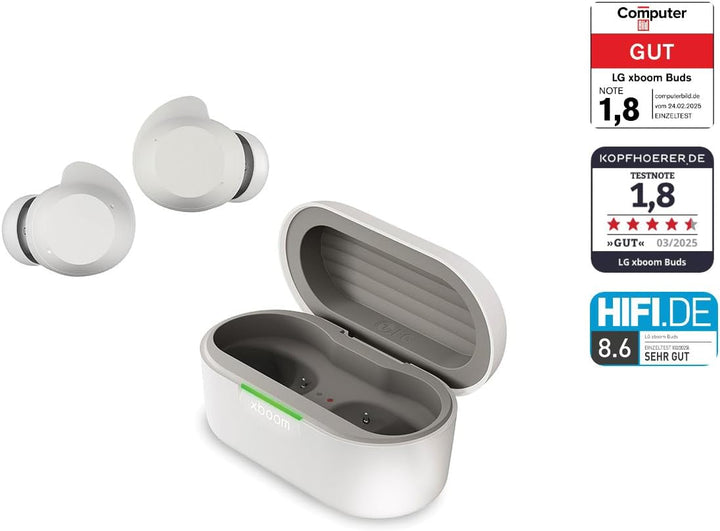 LG, XBOOM Buds, Bluetooth kopfhörer Sport, Kabellose In Ear Bluetooth Kopfhörer in Ear ANC, Noise Ca