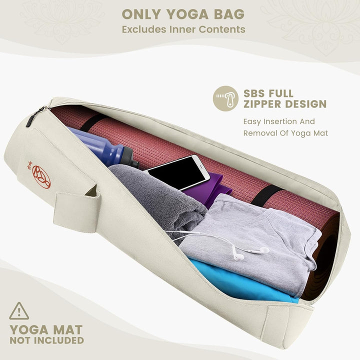 Gonex Yogatasche, Yogamatte Tasche Durchgehender Reissverschluss für Robuste wasserdichte Yogamatten