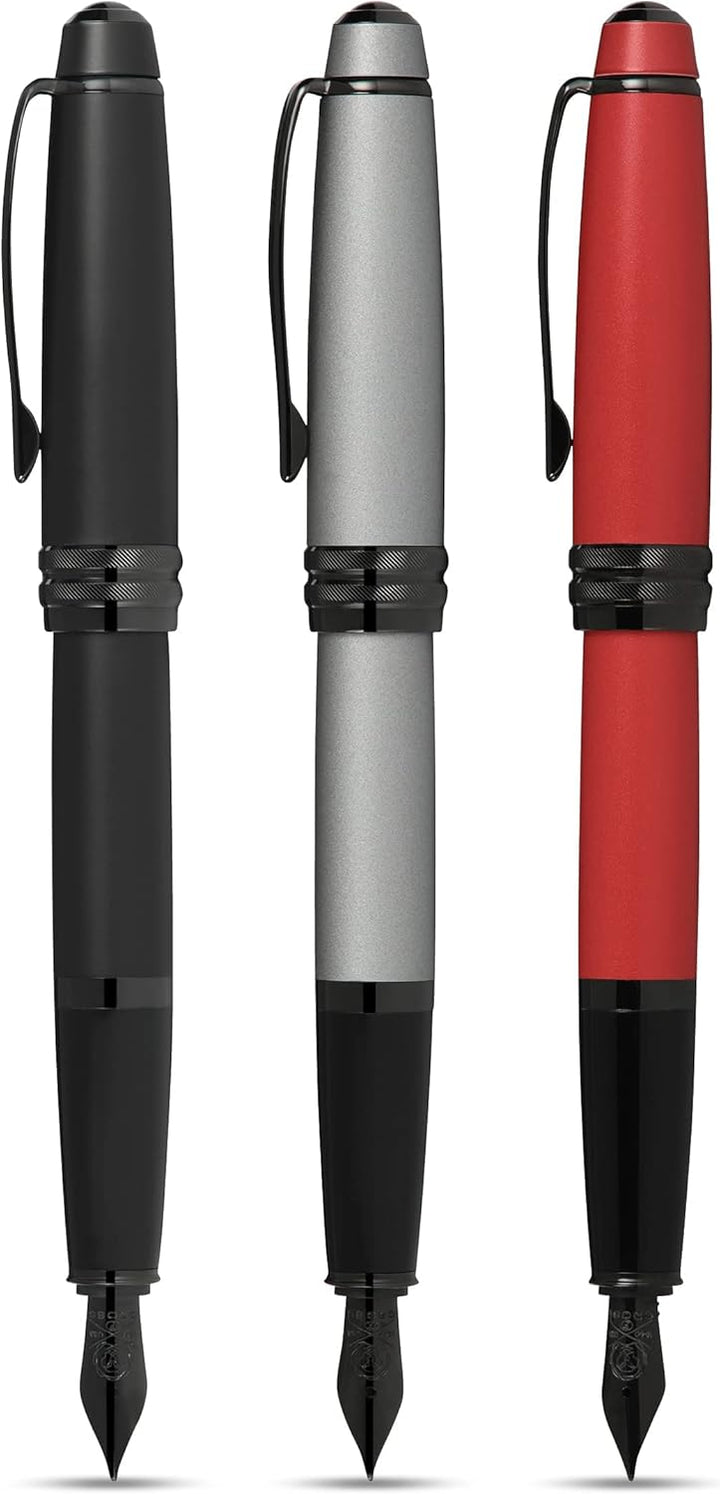Cross Bailey Füllfederhalter (M-Feder, PVD Beschläge) Mattschwarz 1 Stück (1er Pack) Mattschwarz Ges