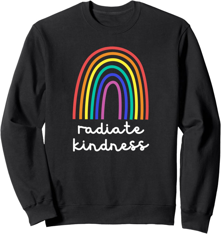 Raidiate Güte Regenbogen - Glückliche Güte Sweatshirt
