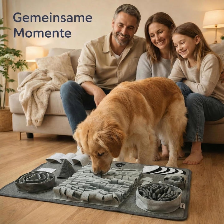 Schnüffelteppich für Hunde - Explore - NEU - Vielfältige Schnüffelmatte mit 3 Schwierigkeitslevel -