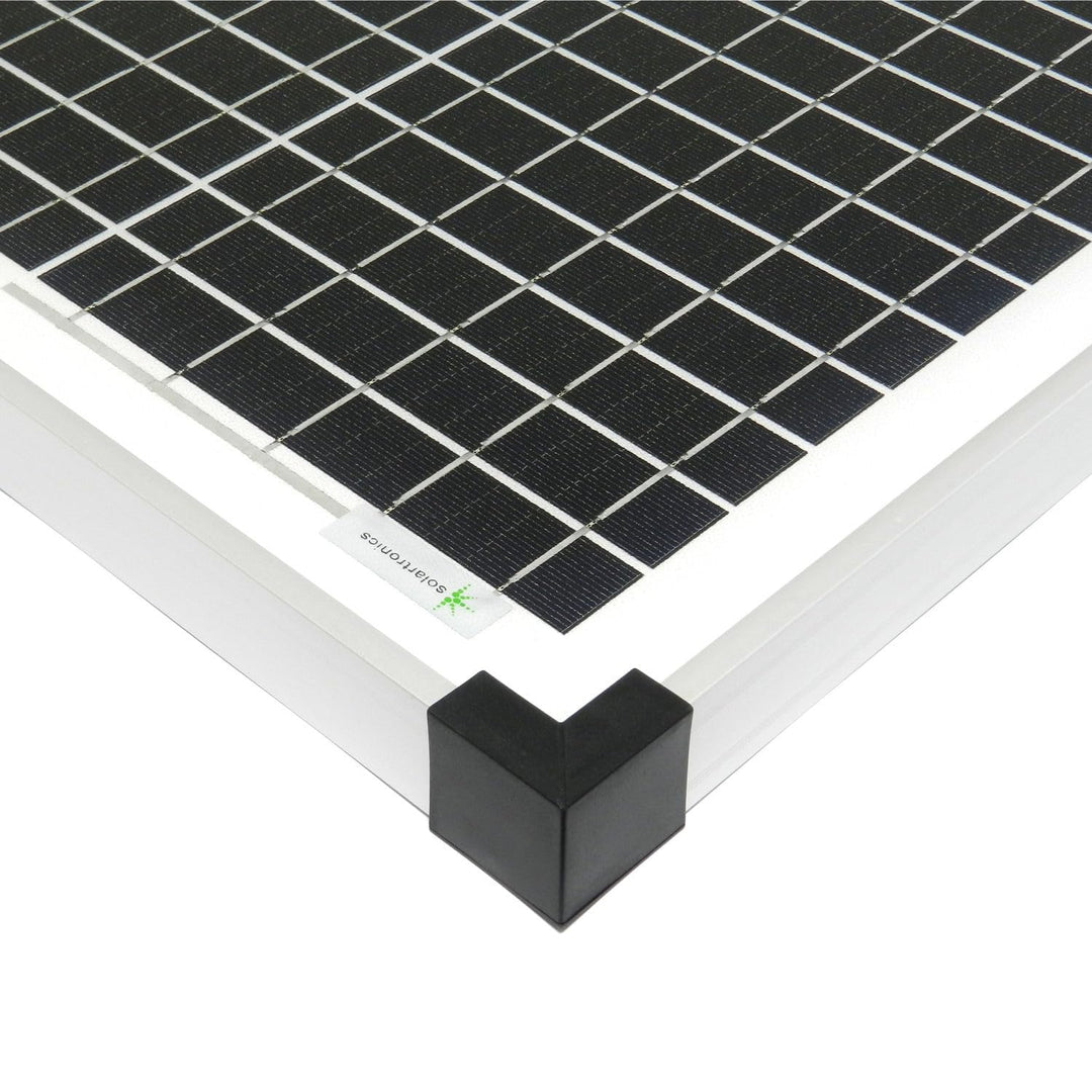 Solarmodul 50 Watt 36V Mono Solarpanel Solarzelle 630x545x30