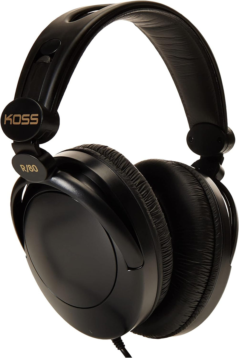 Koss R-80 Studio Stereophones, Schwarz