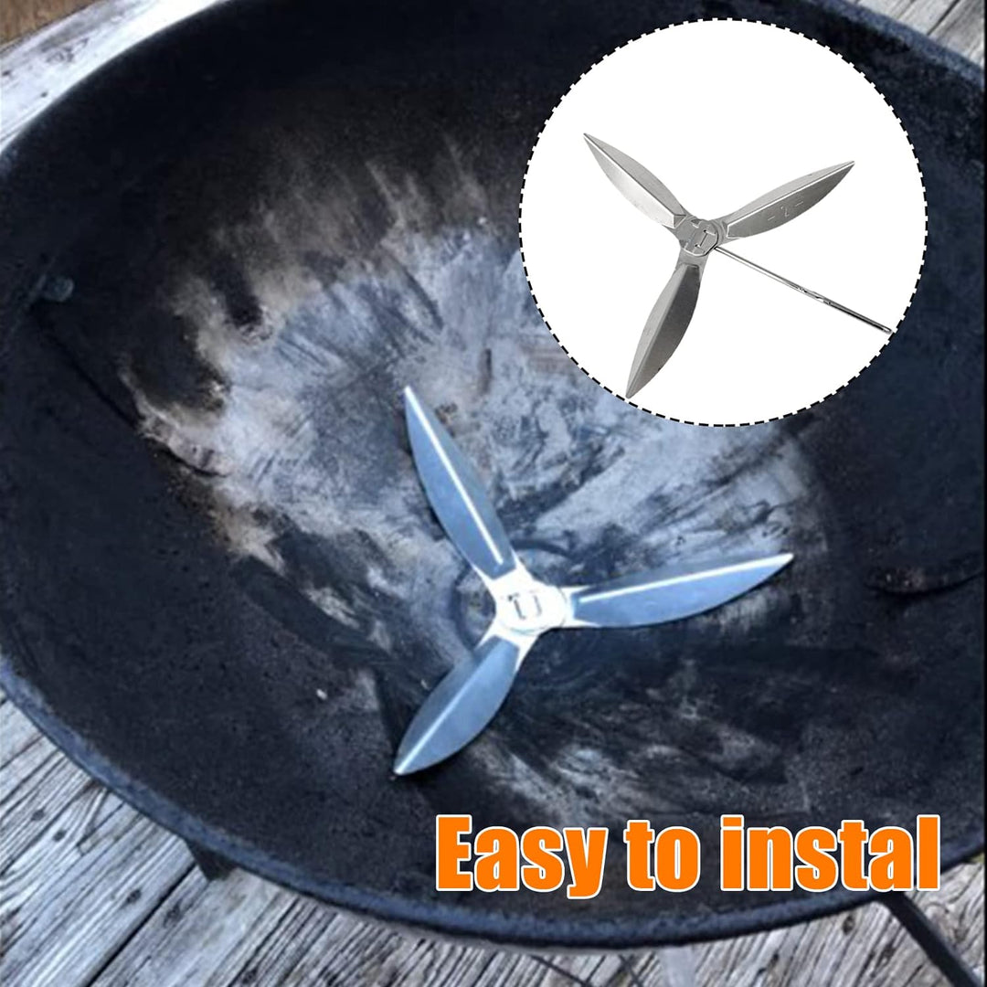 YWNYT 2 Set 22-1/2 Zoll One-Touch Reinigungssystem Kit, kompatibel mit Weber Grillteilen, 7444 Weber