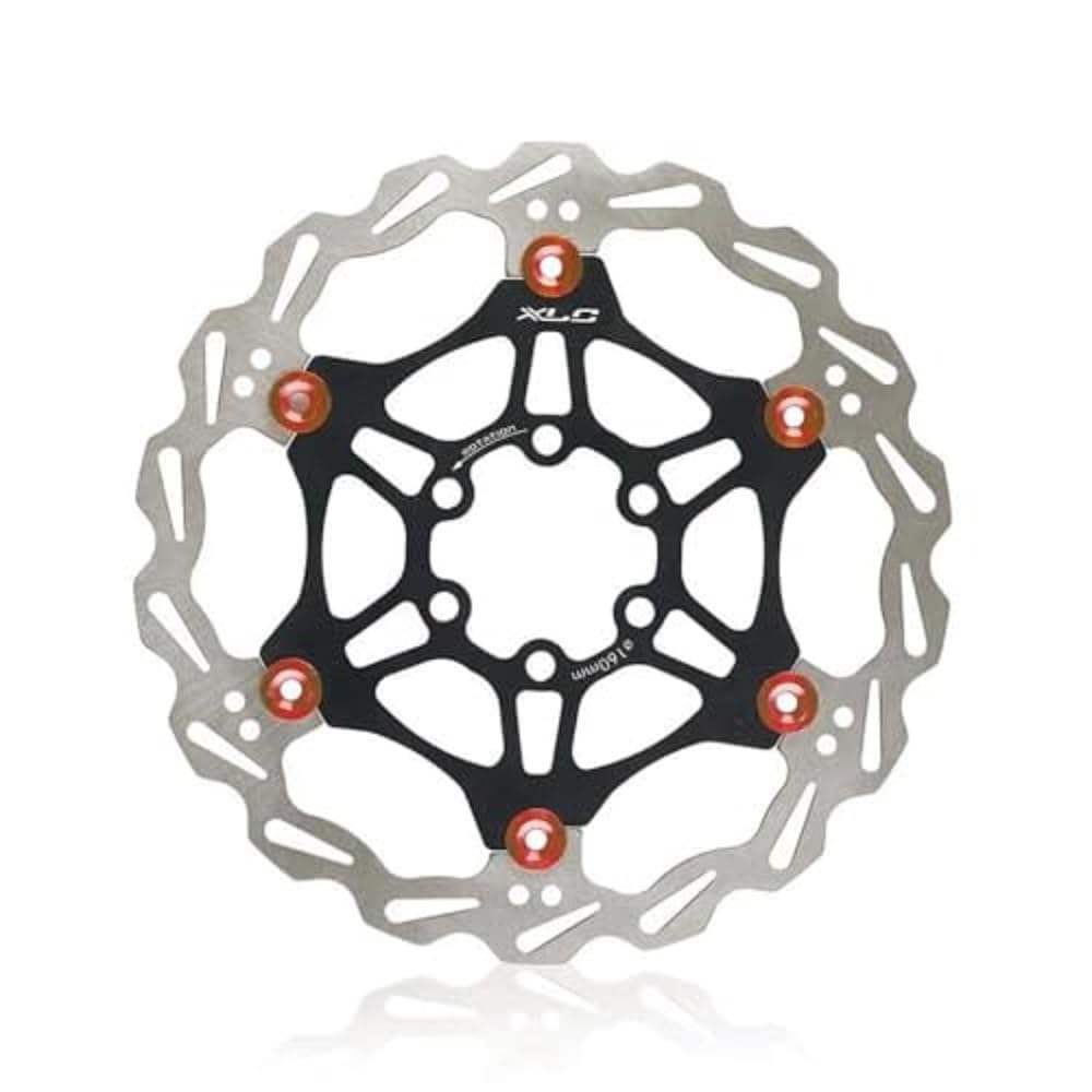 XLC BR-X50 Bremsscheibe (ø180mm / rot) Schwar, Rot, Silber, Schwar, Rot, Silber