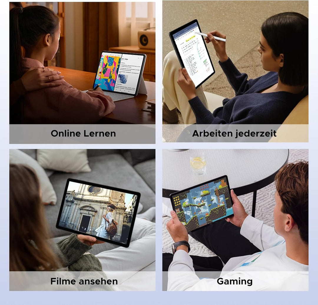 DOOGEE Tab G6 Android 16 Tablet 11 Zoll, 30GB RAM + 256GB ROM Tablet mit SIM Card Slot, 90Hz Display