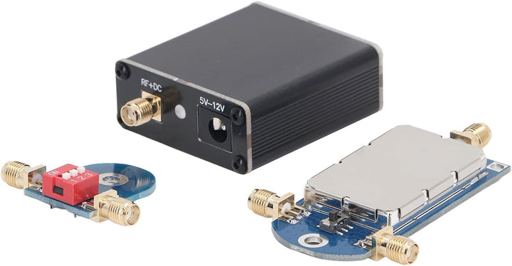 Kleine Loop-Antenne, Vollband-High-Gain-HF-AM-FM-VHF-UHF-SDR-Loop-Aktivempfängerantenne 5-12 V