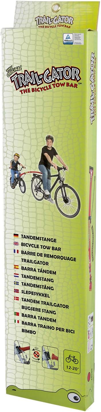 Trail-Gator Tandem-Stange, rot westeuropäische Sprachen Single