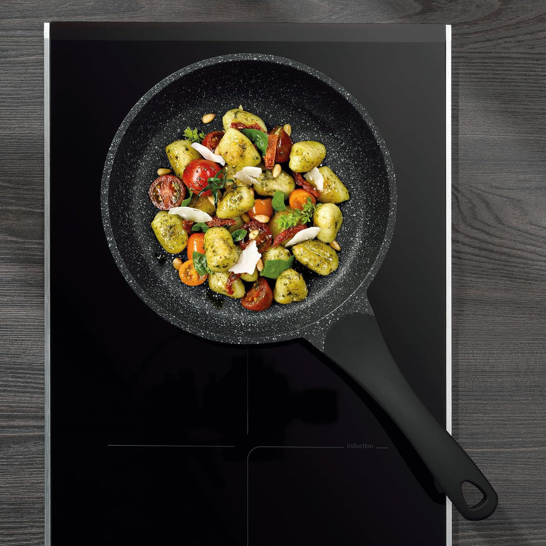 Kela 12217 Stella Nova Bratpfanne, Aluminum, 5 liters, Schwarz Ø 28 cm, Ø 28 cm