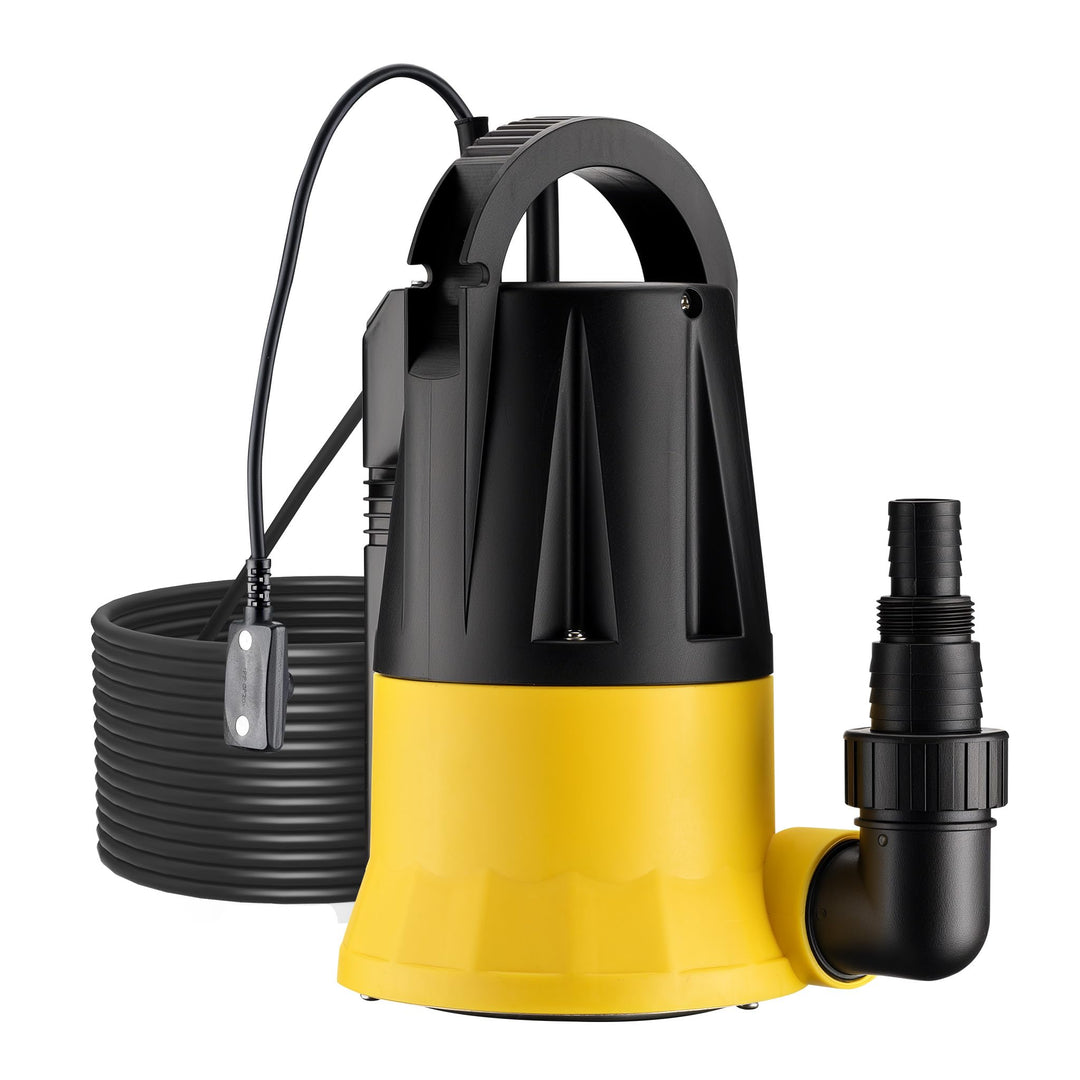 Wiltec Tauchpumpe mit Sensor 400 W, Tiefbrunnenpumpe mit 2 Modi, leistungsstarke Wasserpumpe 7300 l/