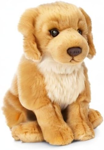 Living Nature Soft Toy - Stofftier Golden Retriever (20cm)