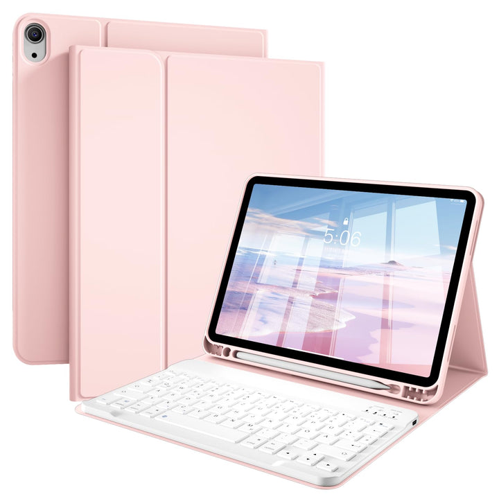 Tastatur Hülle für iPad Air 11 Zoll (M4/M3/M2, 2026/2025/2024) &amp; iPad Air 5./4. Generation 10,9 Zoll