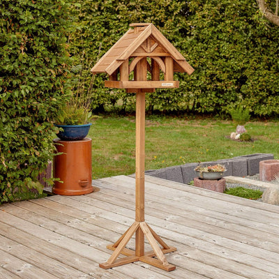 VOSS.garden Vogelhaus Finkenheim Holz Futterhaus Vogelhäuschen Vogelvilla Garten