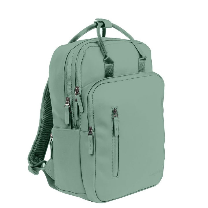 New Rebels William Milwaukee Salie Green 18L Rucksack Wasserabweisend Laptop 15.6"
