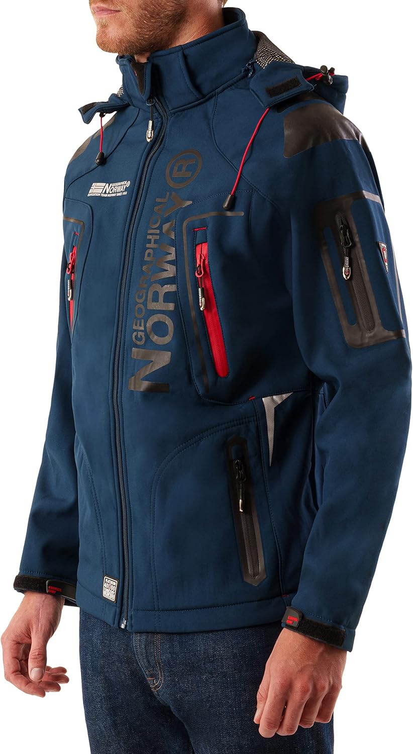 Geographical Norway Herren Tambour Herren Softshell Jacke S Navy, S Navy