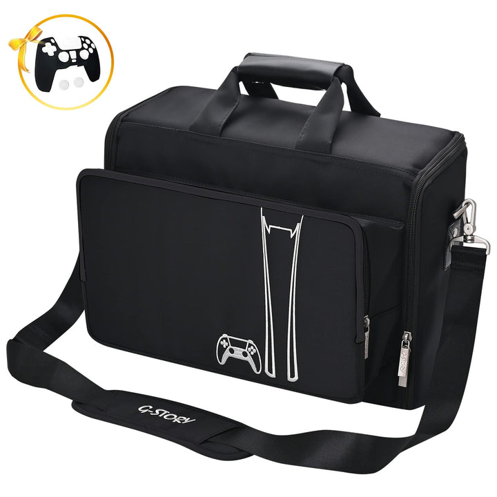 G-STORY Tasche Hartschale,Transporttasche Hartschale,Tragetasche Koffer Für PS5 Konsole,Zubehör,Cont