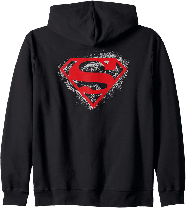 Superman Hardcore Noir Shield Kapuzenjacke