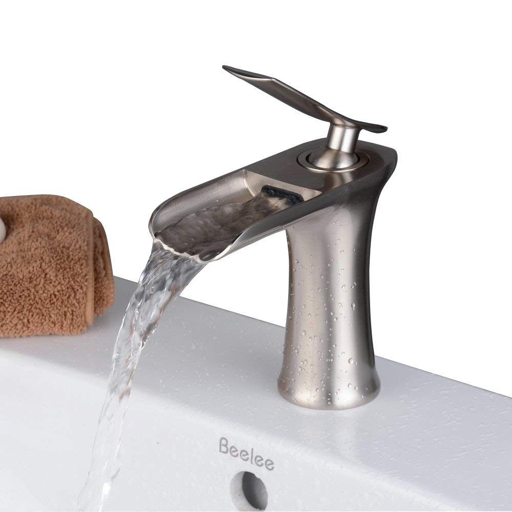 Beelee Waschtischarmatur/Waschbecken Armatur/Mischbatterie Bad/Badezimmer Wasserhahn mit Keramikkart