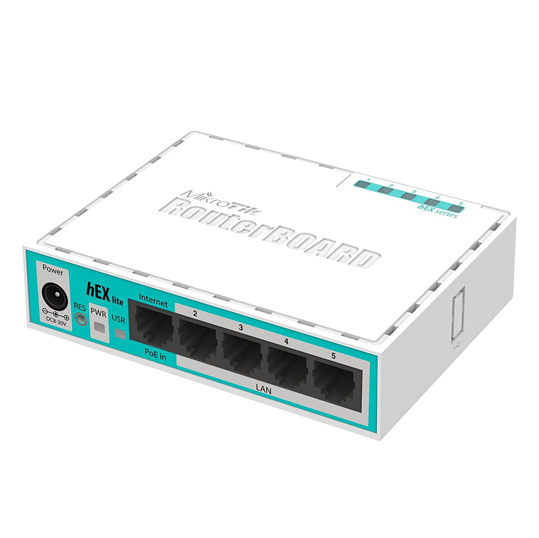 MikroTik RB750R2 RouterBOARD 750r2, hEX Lite