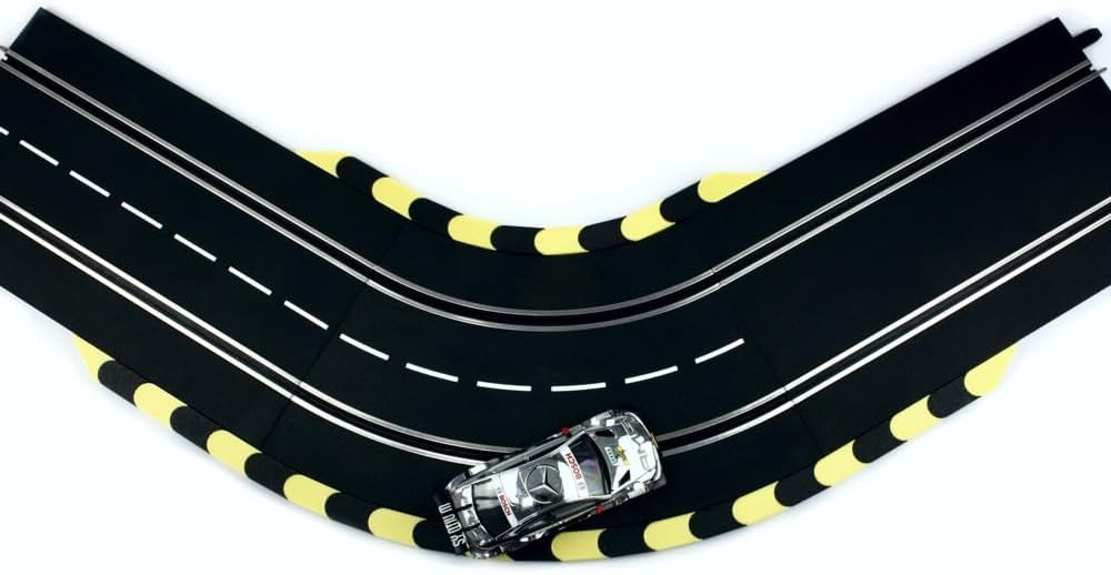 Overdrive-Racing 3m Curbs/Kerbs Kompatibel mit Carrera 124 132 Kurven Geraden Randsteine Randstreife