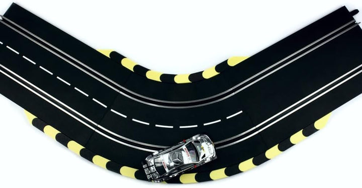 Overdrive-Racing 3m Curbs/Kerbs Kompatibel mit Carrera 124 132 Kurven Geraden Randsteine Randstreife