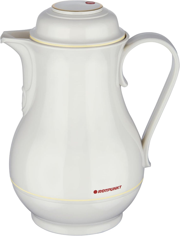 ROTPUNKT Isolierkanne 830 CHRISTA 1,2 l | Zweifunktions-Drehverschluss | BPA-frei - gesundes trinken