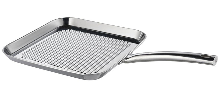 Schulte-Ufer Grillpfanne Skagen, 9557-24, Edelstahl, 24 x 24 cm