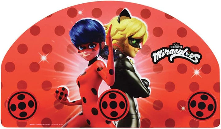 Miraculous Kinder, Fun House 713487 Ladybug Garderobe, Höhe 37 x Länge 21,5 x Tiefe 68 cm