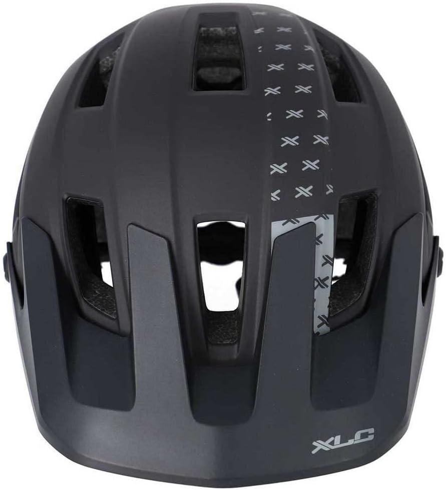 XLC Unisex – Erwachsene Enduro Fahrradhelm 58-62 Schwarz, 58-62 Schwarz