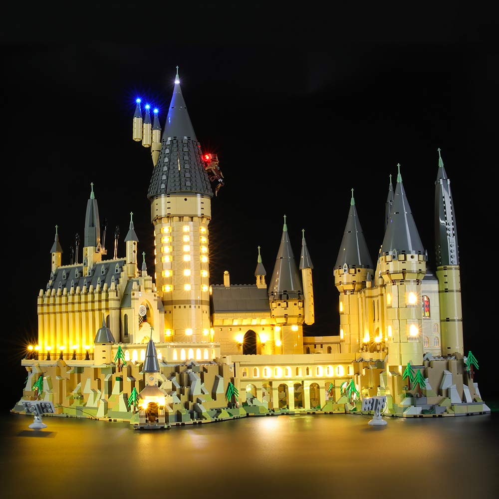 BRIKSMAX Led Beleuchtungsset für Lego Harry Potter Schloss Hogwarts,Kompatibel Mit Lego 71043 Bauste