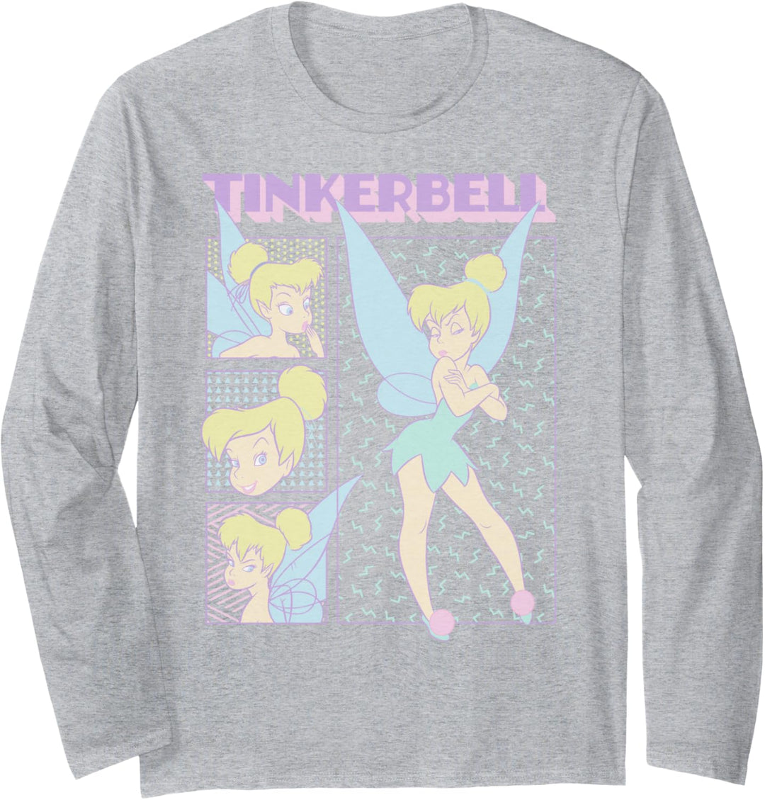 Disney Peter Pan Tinker Bell Retro Fade Langarmshirt