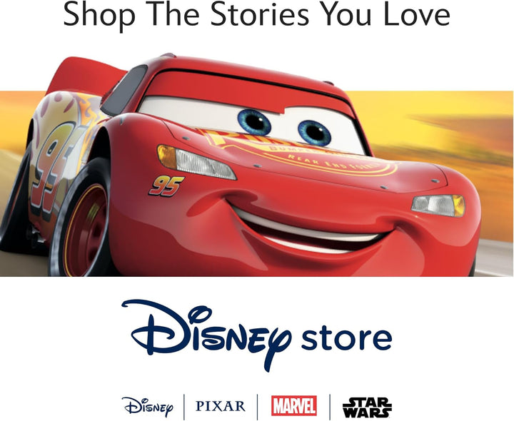 Disney Store Pixar Ferngesteuertes Auto Lightning McQueen Pixar Cars, 15 cm / 6”, 2,4 GHz, bewegt Si