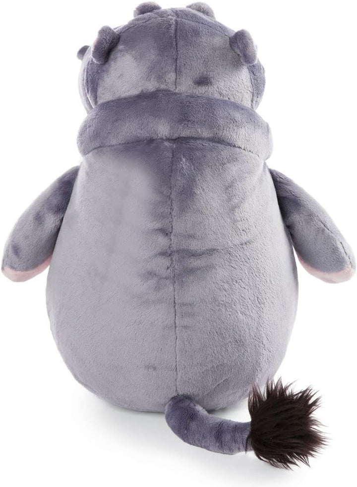 NICI Kuscheltier Nilpferd DJ Nilbert 50cm – Nachhaltiges Plüschtier Nilpferd für Mädchen, Jungen & B