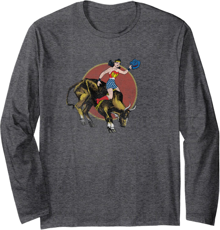 Wonder Woman Bull Rider Langarmshirt