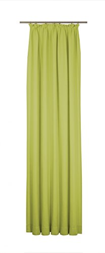 Wirth Fertigschal Felsted mit Kräuselband, Polyester, Grün, 150 x 132 cm Grün 150 x 132 cm, Grün 150