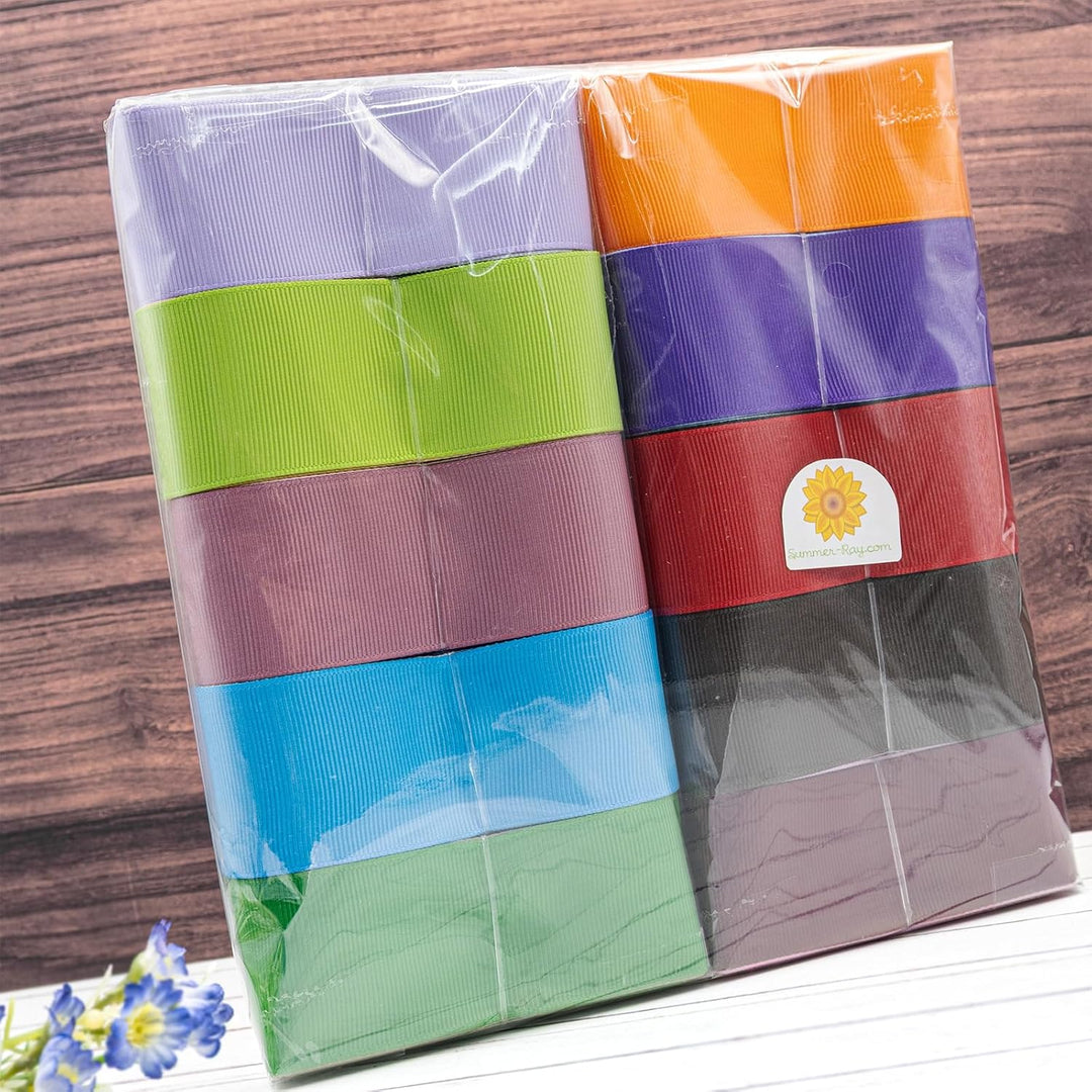 Summer-Ray 60 Yard (30 x 2 Yard) Ripsband 1,5 Zoll (3,8cm) Mischfarben Vorteilspack