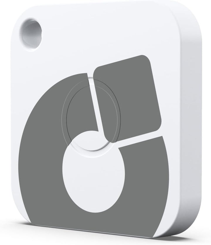 musegear Schlüsselfinder Recharge - weiss I aufladbar I mit Bluetooth App aus Deutschland - 2er Pack