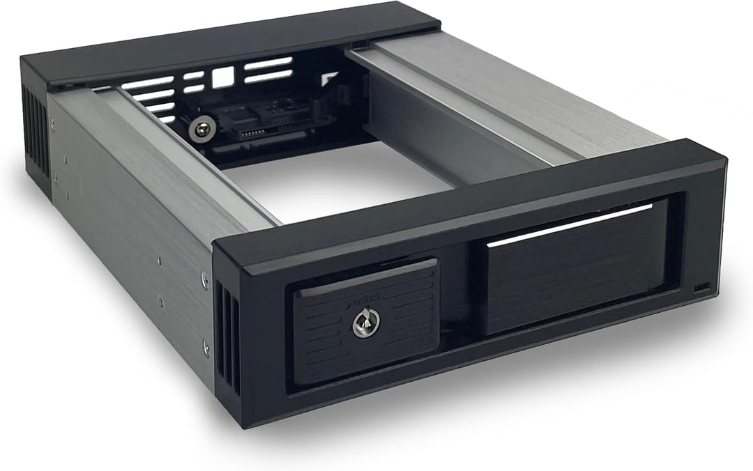 FANTEC 2520 BP-SA35-12G/6G SAS/SATA 3,5" HDD in 1x 5,25" Wechselrahmen trägerlos