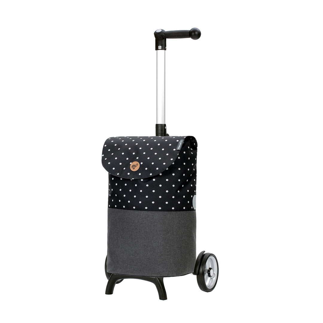 ANDERSEN Einkaufstrolley - Shopper Fun Duko schwarz 36 L modern,wasserabweisend, Aluminium, Griff er