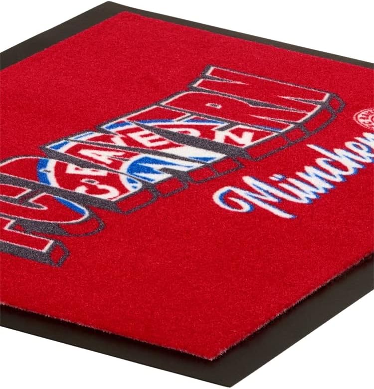 FC Bayern München Fan Fussmatte - Greetings - rot Matte Logo Fussabtreter FCB