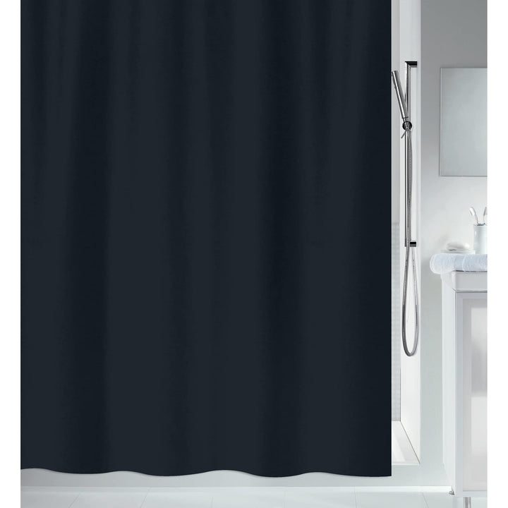 Spirella Anti-Schimmel Duschvorhang - Anti-Bakteriell, waschbar, wasserdicht - Polyester, „Primo “ 1