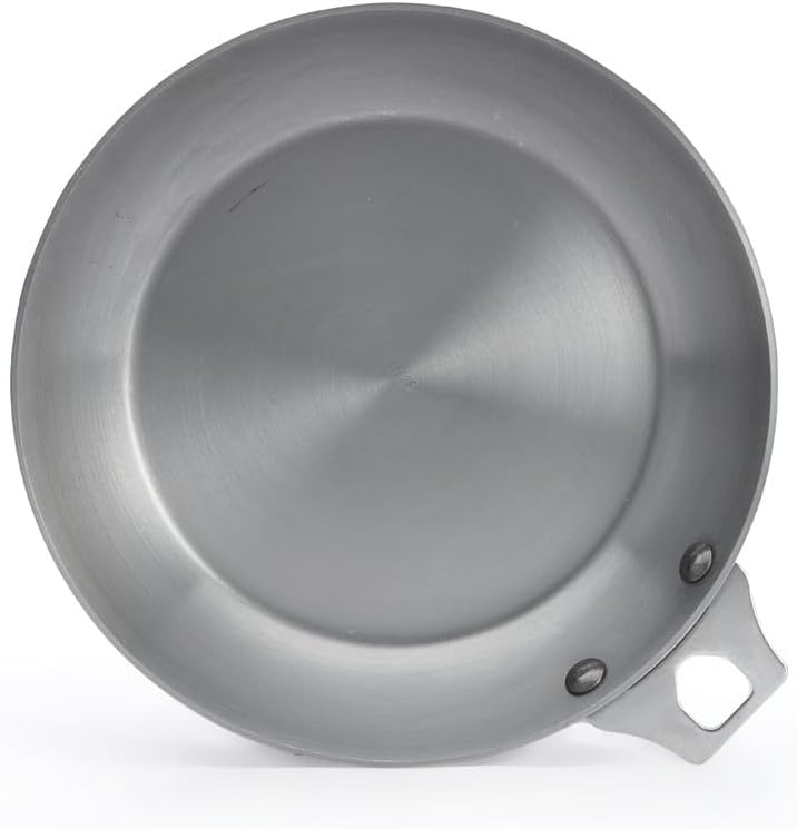 De Buyer Eisenpfanne, Edelstahl, Silber, 24 cm 27.9 x 20.1 x 10.9 cm, 27.9 x 20.1 x 10.9 cm