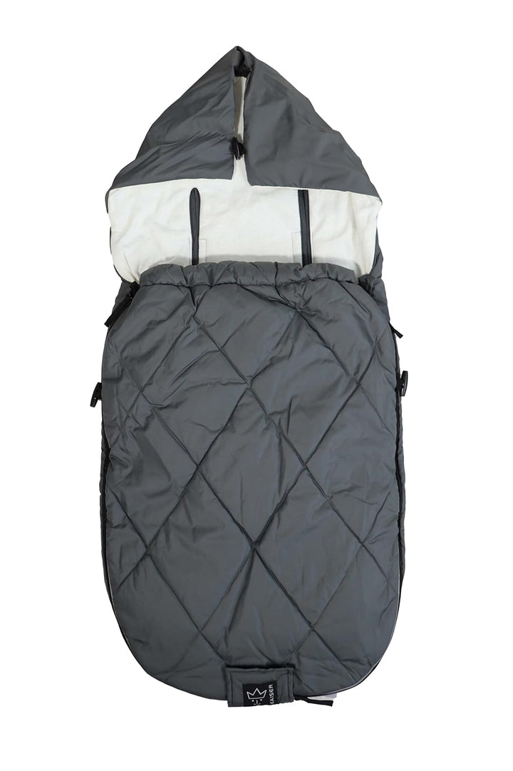 rainy sommer fusssack kinderwagen kaiser 6578724 (dark grey), dark grey