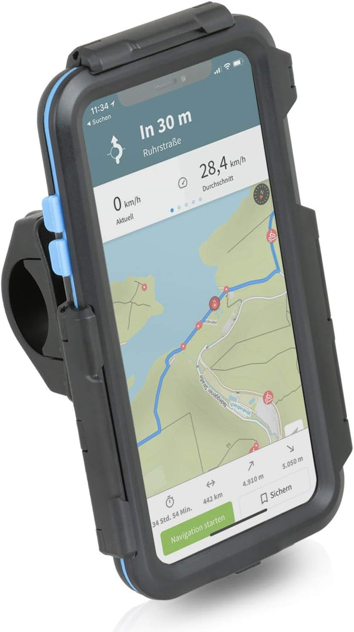 Wicked Chili Tour Case kompatibel mit iPhone 11 Pro MAX iPX5 Schutzhülle + Motorrad Bike MTB Handy F