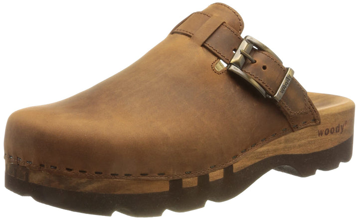 Woody Lukas Herren Clogs, 39 EU Tabacco