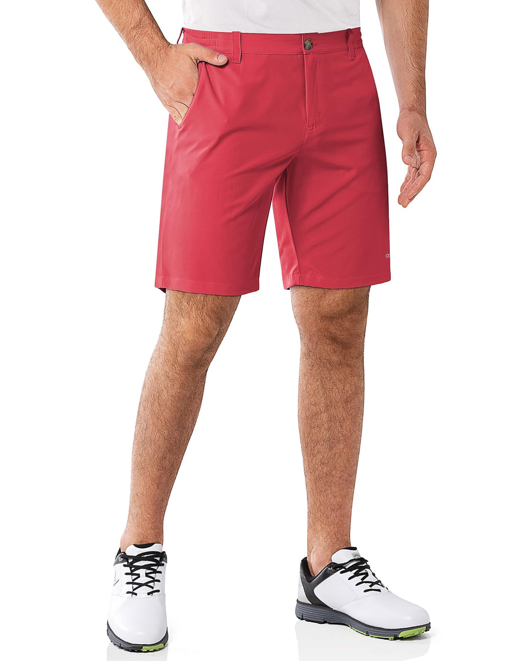 33,000ft Herren Golf Shorts Stretch Bermuda Shorts UPF 50+ Leichte Kurze Golfhose Chino Shorts Summe