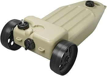 Hitchman Rolltank Waste Master, für Abwasser, Beige