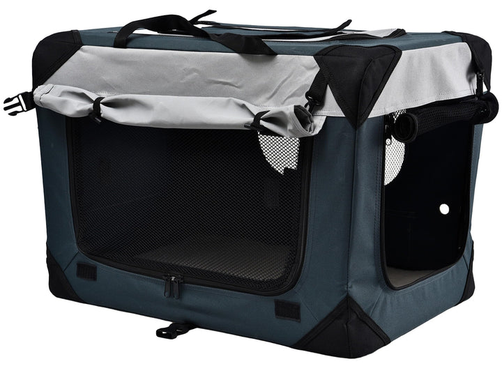 Dehner Lieblinge Transporttasche Brian für Hund oder Katze, ca. 106 x 70 x 69 cm, Polyester/Kuntstof