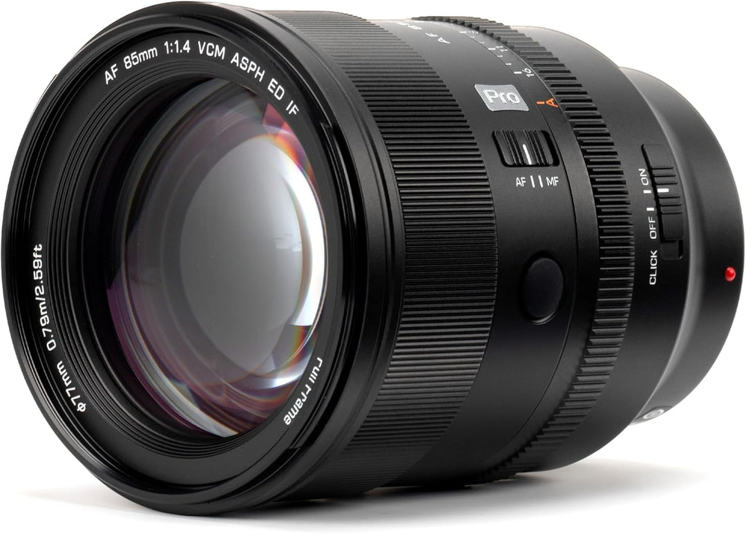 VILTROX 85mm F1.4 Pro FE Vollformat Objektiv Autofokus Grosse Blende Porträt Objektiv mit Hyper-VCM